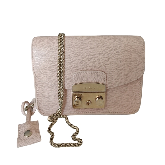Furla Handbags - Furla Metropolis Mini Leather Bag